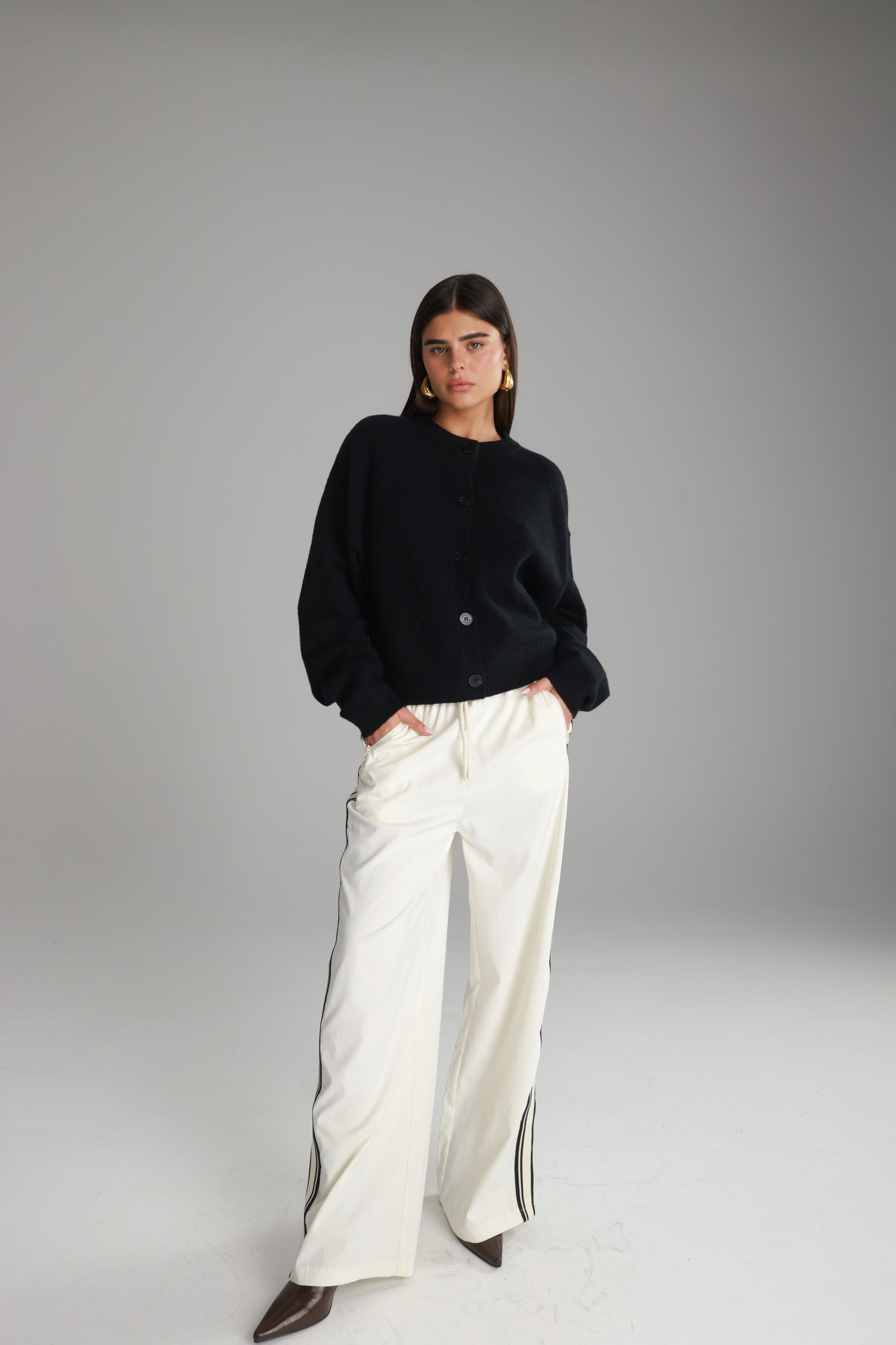 מכנסי גבריאל שמנת