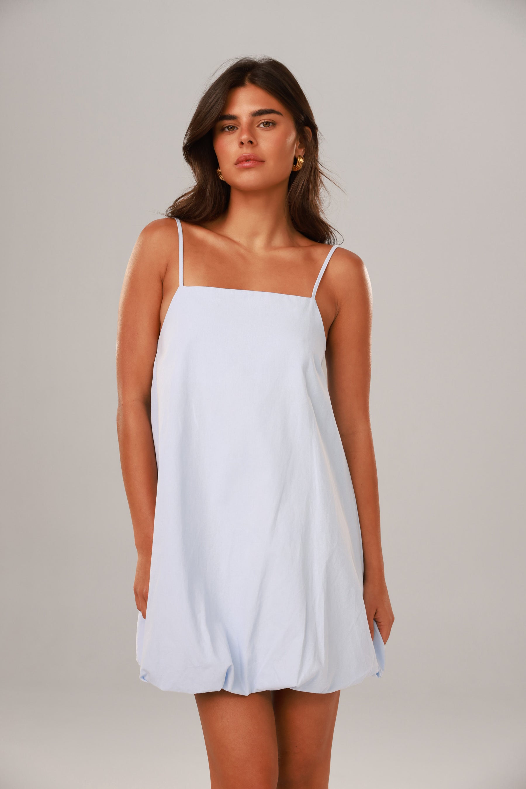 שמלת מרגריטה כחול בהיר