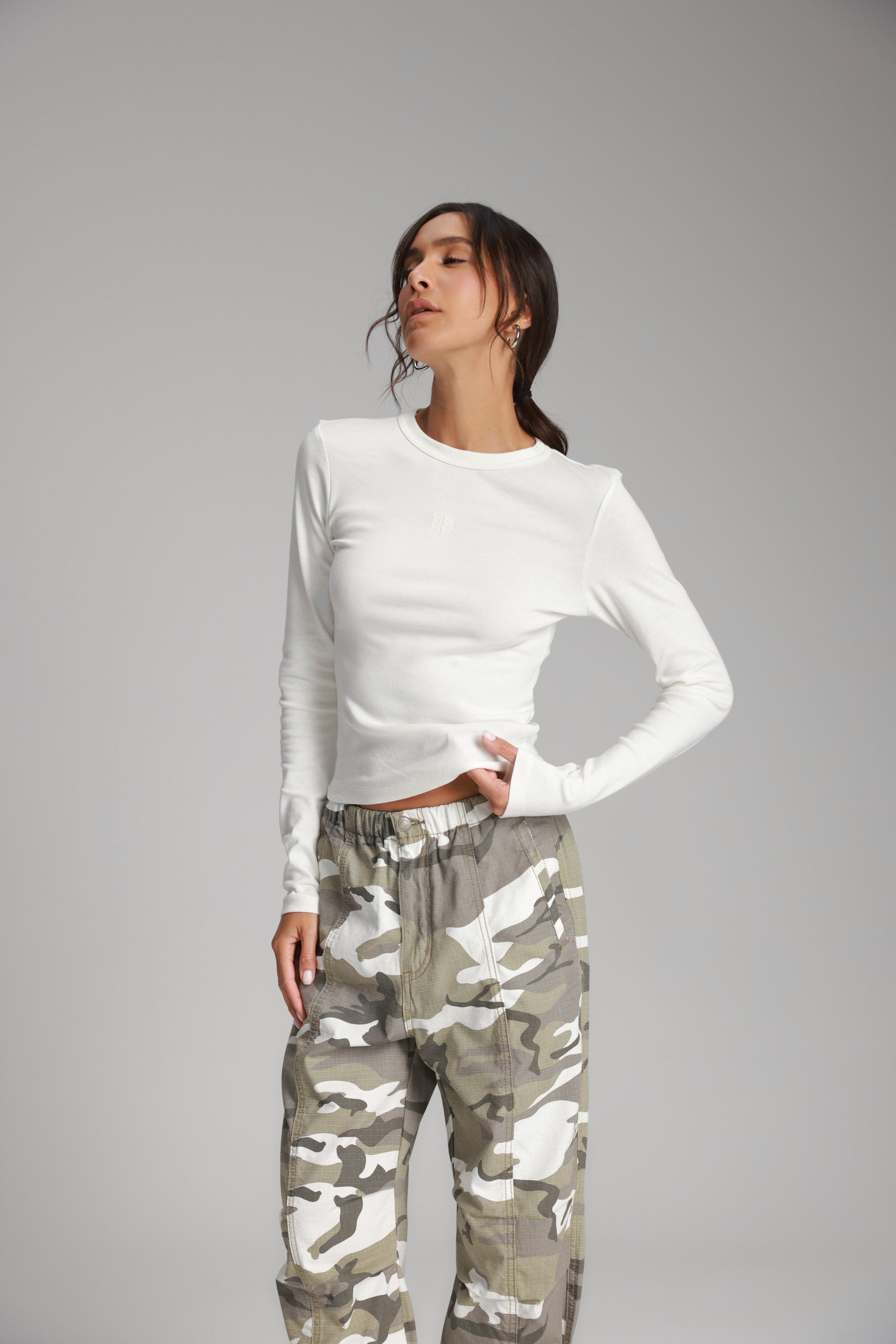 חולצת אולינה לבנה