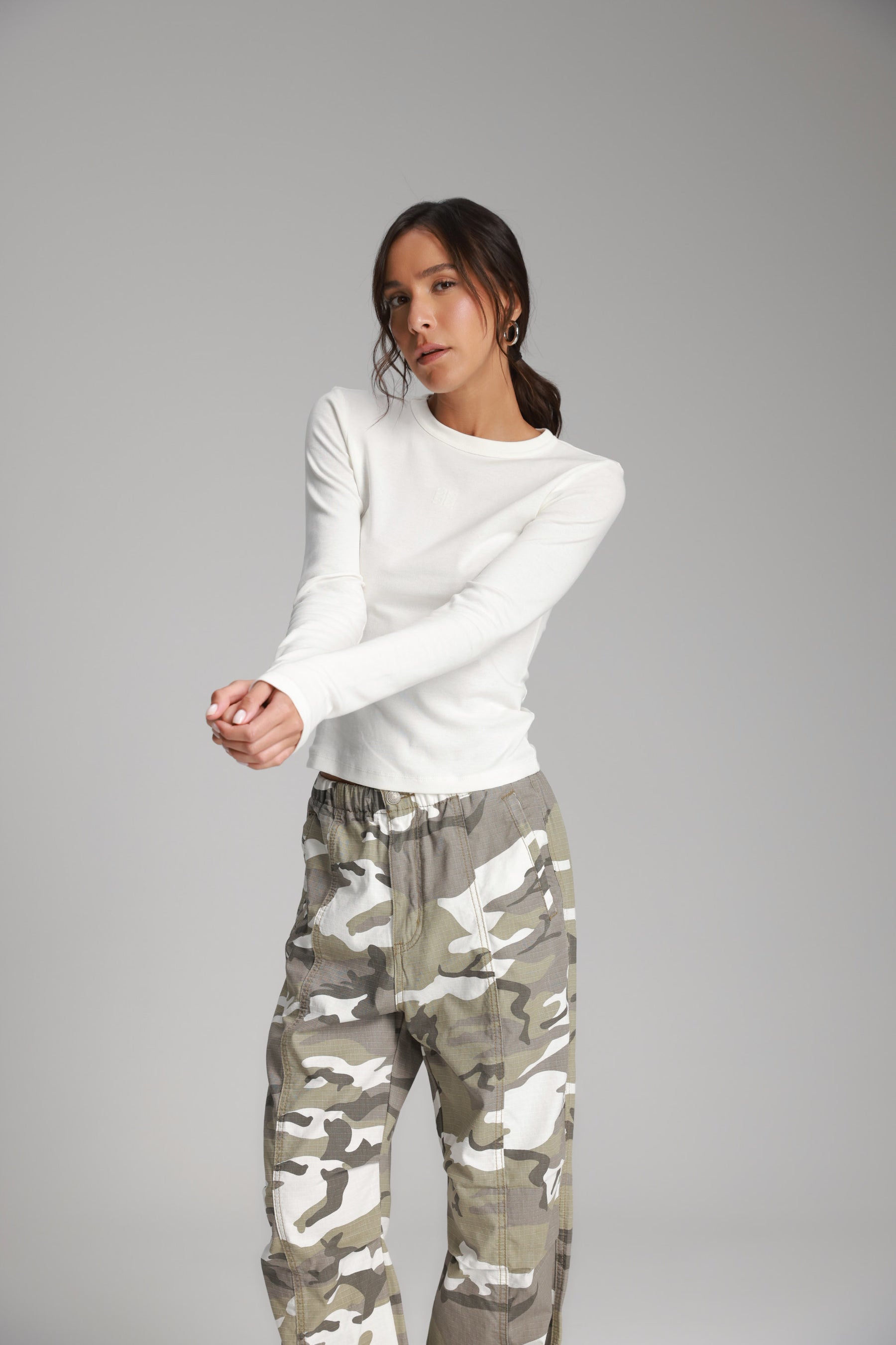 חולצת אולינה לבנה