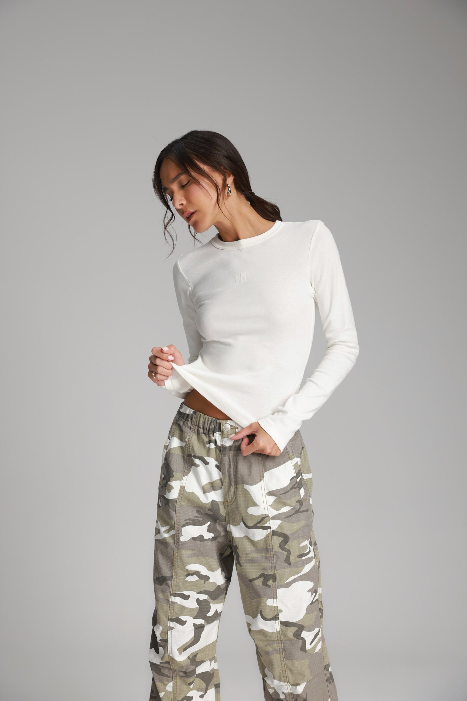 חולצת אולינה לבנה