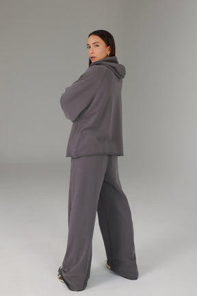 חליפת מירנדה אפורה