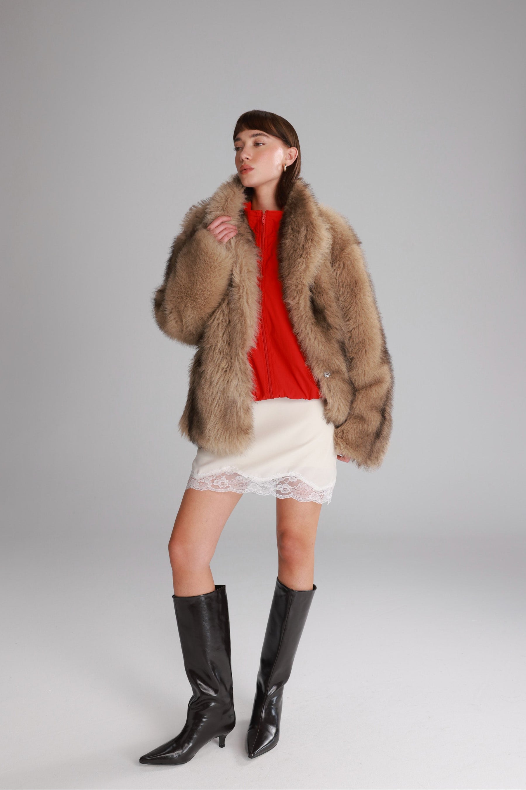 ג'קט האריס אדום