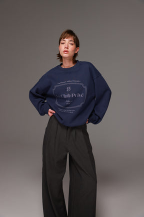 סוויטשירט קליבלנד נייבי