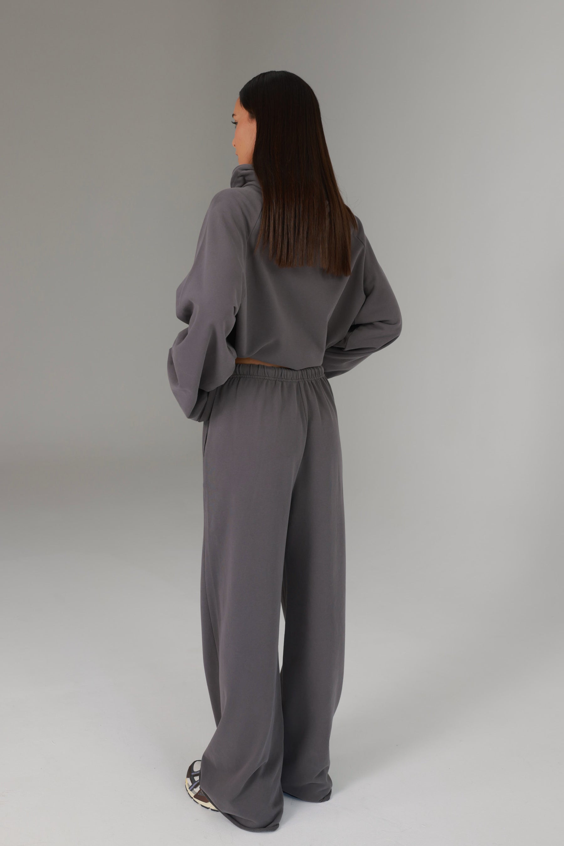 חליפת מירנדה אפורה