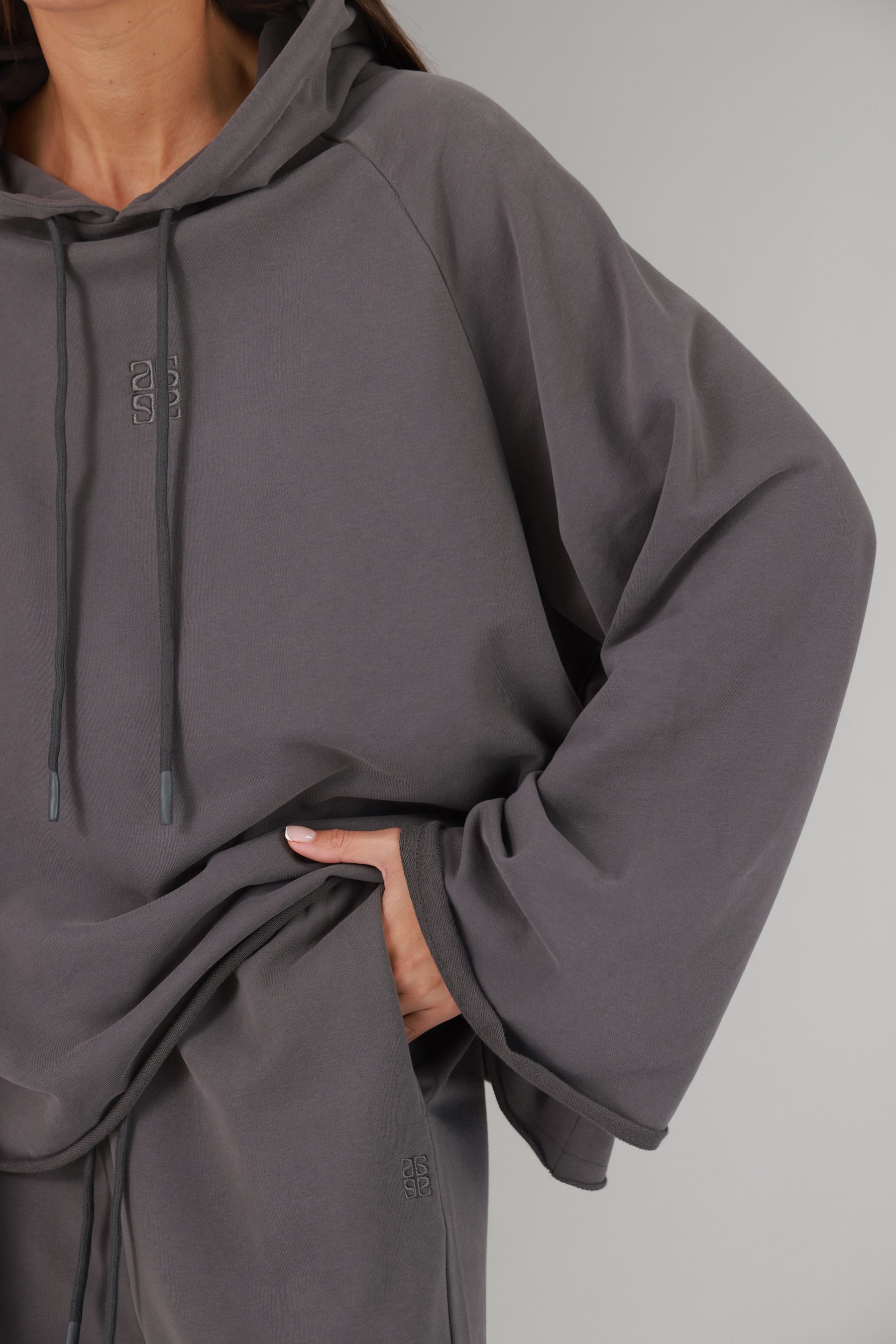 חליפת מירנדה אפורה