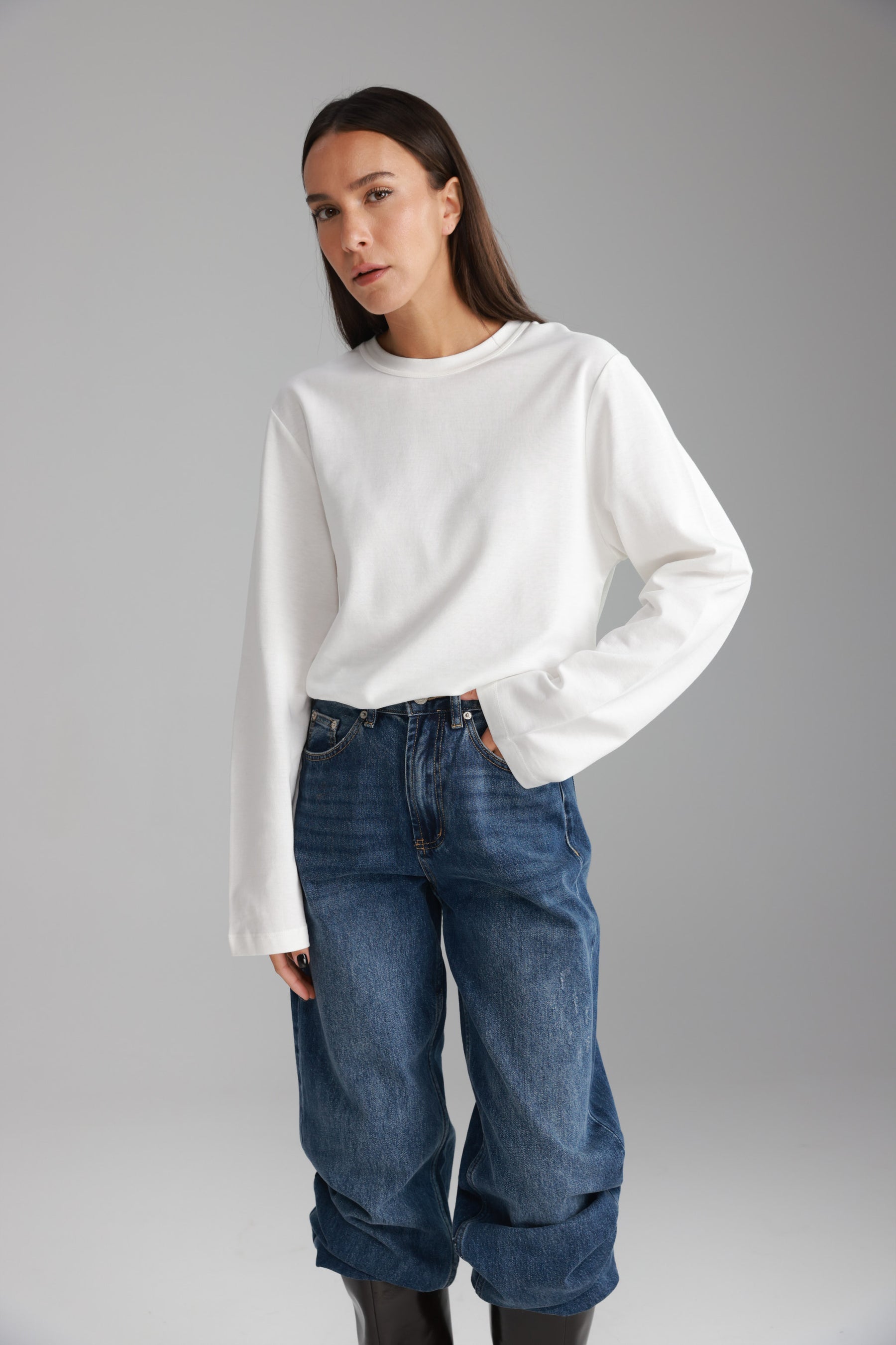 חולצת רורי לבנה