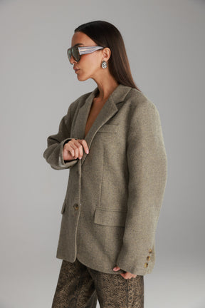 בלייזר אדריאנה ירוק בהיר