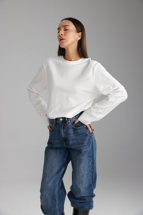 חולצת רורי לבנה