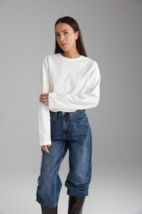 חולצת רורי לבנה