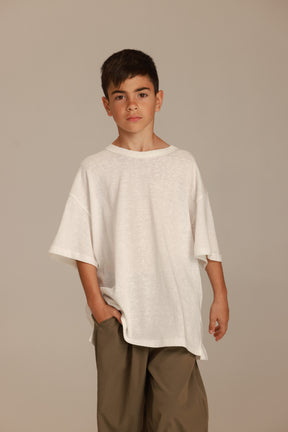 חולצת אלארי לבנה