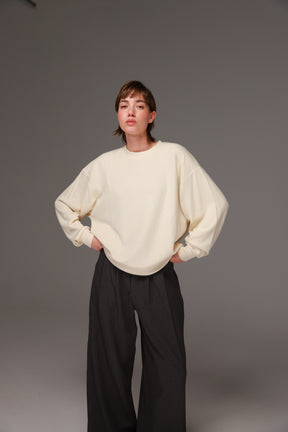 חולצת סריג אמילי שמנת