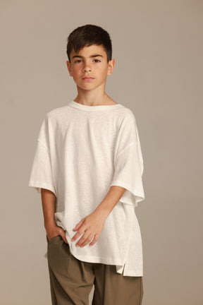 חולצת אלארי לבנה