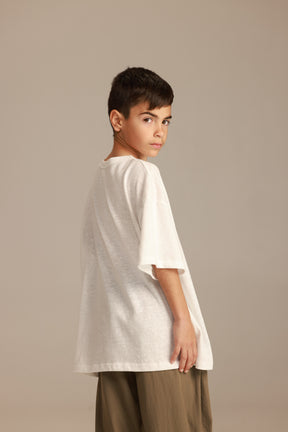 חולצת אלארי לבנה