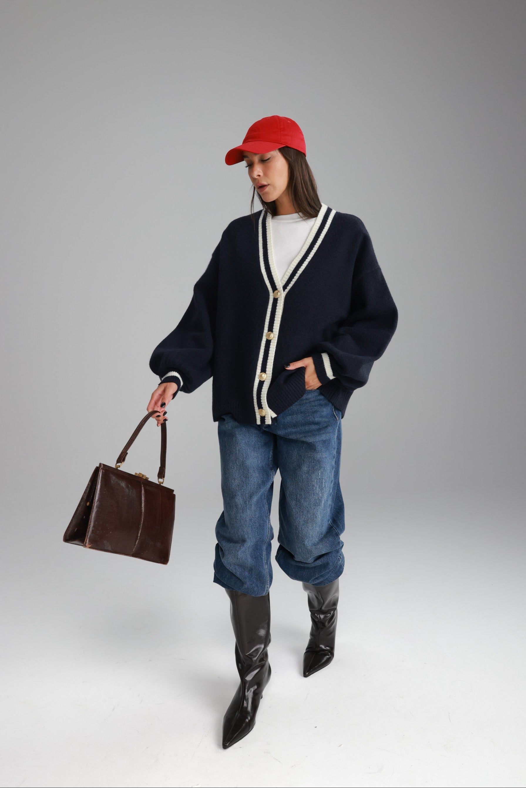 סוודר לוקה נייבי