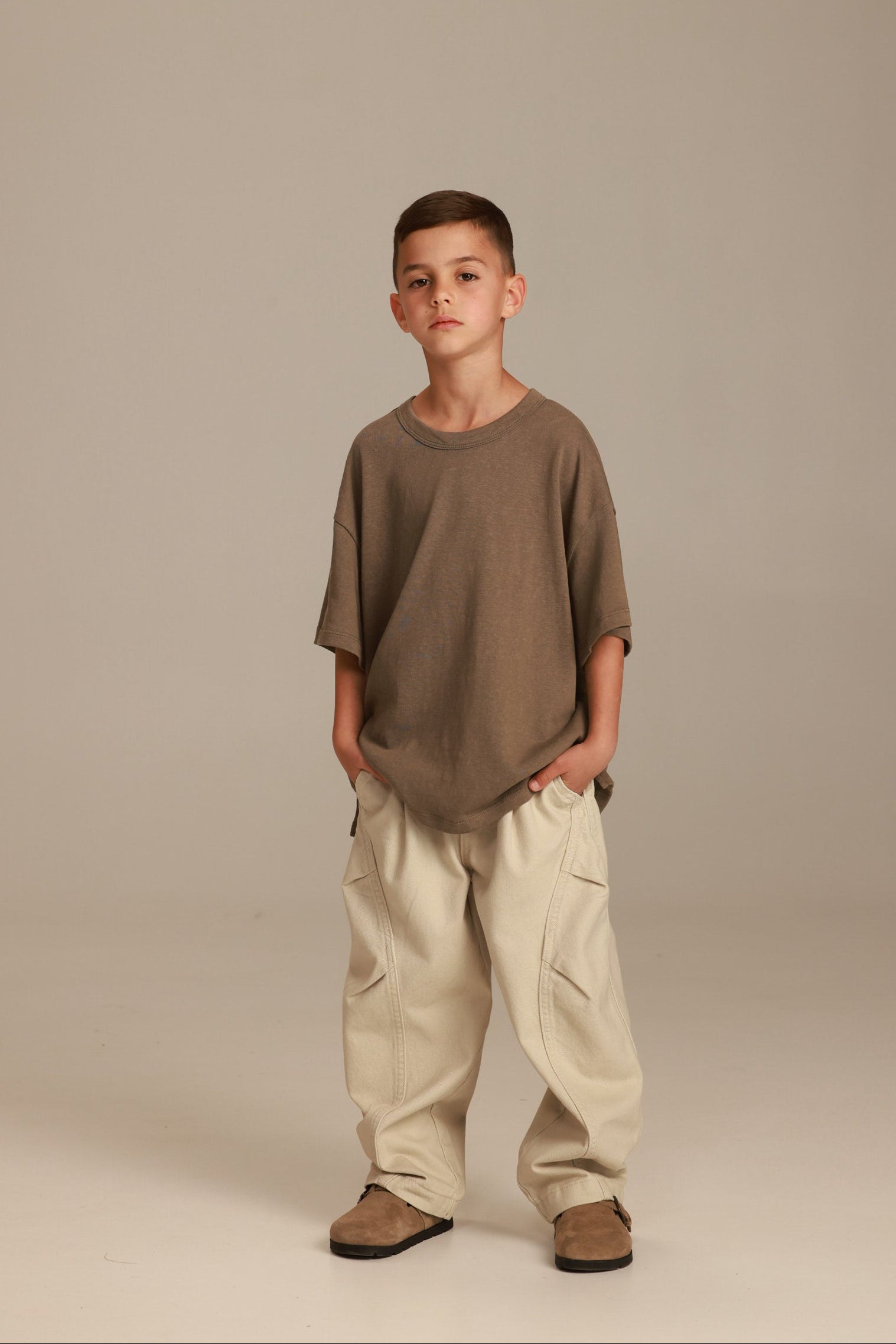 מכנסי ג'ינס מילפי בז'