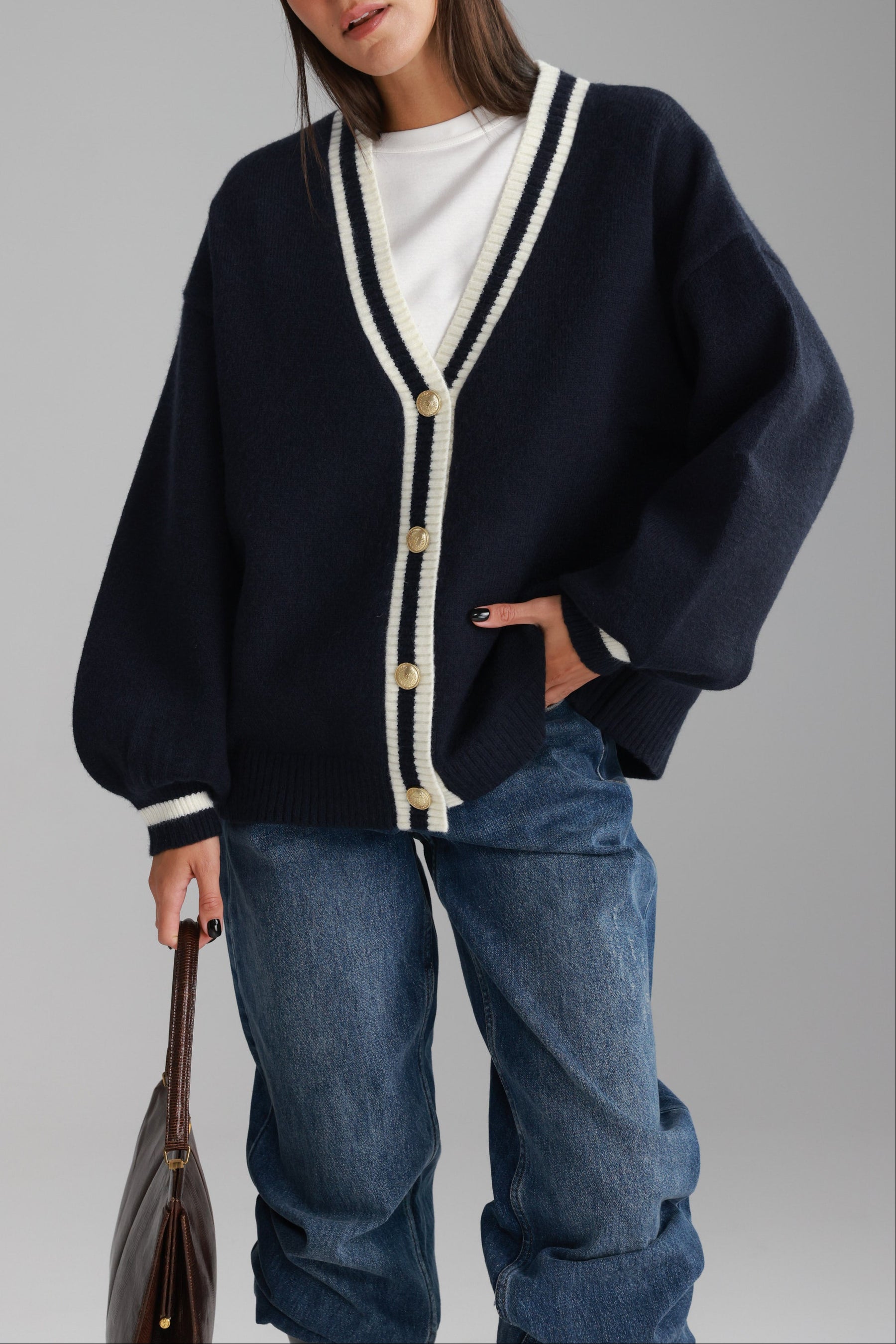 סוודר לוקה נייבי