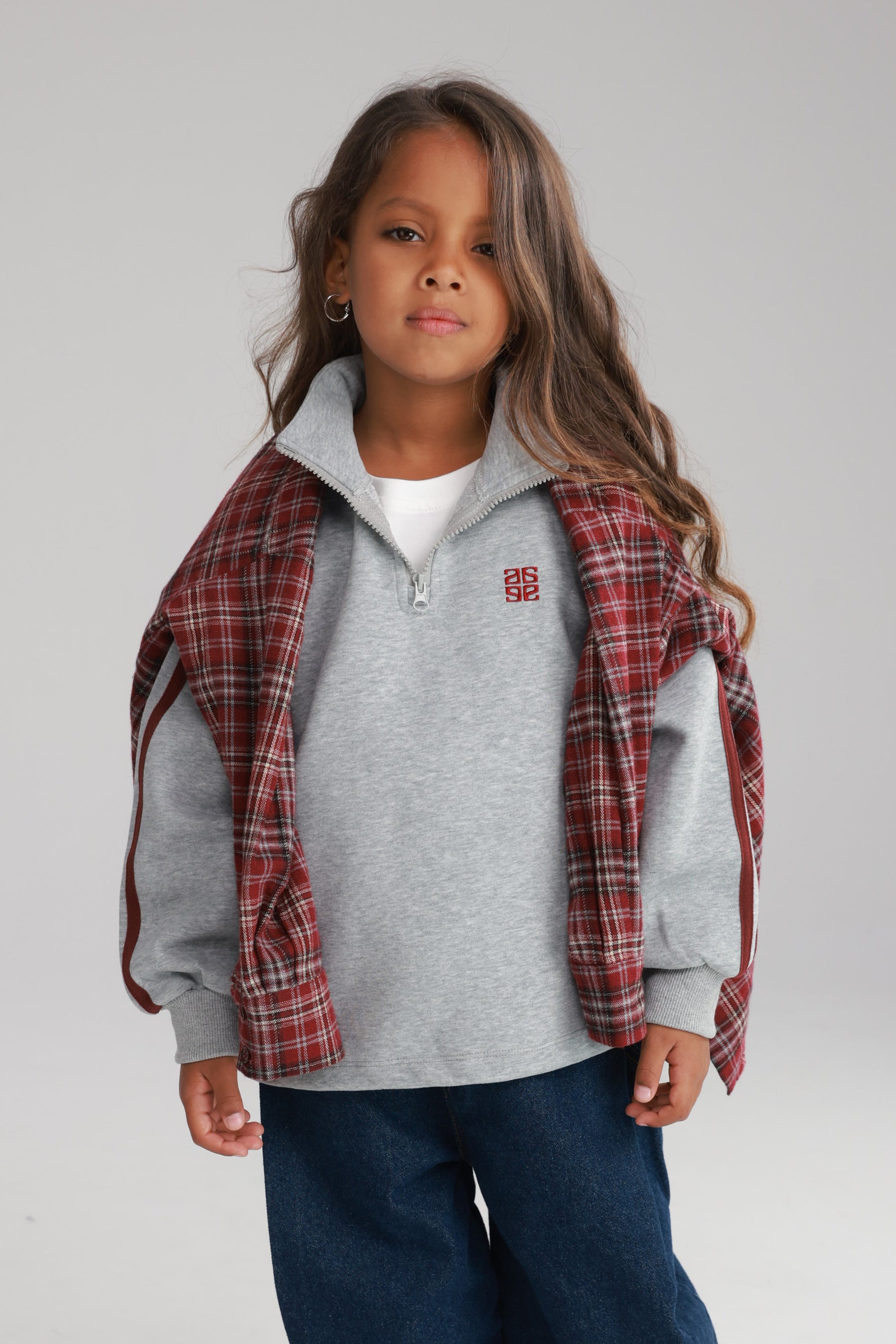 סוויטשירט נולי אפור