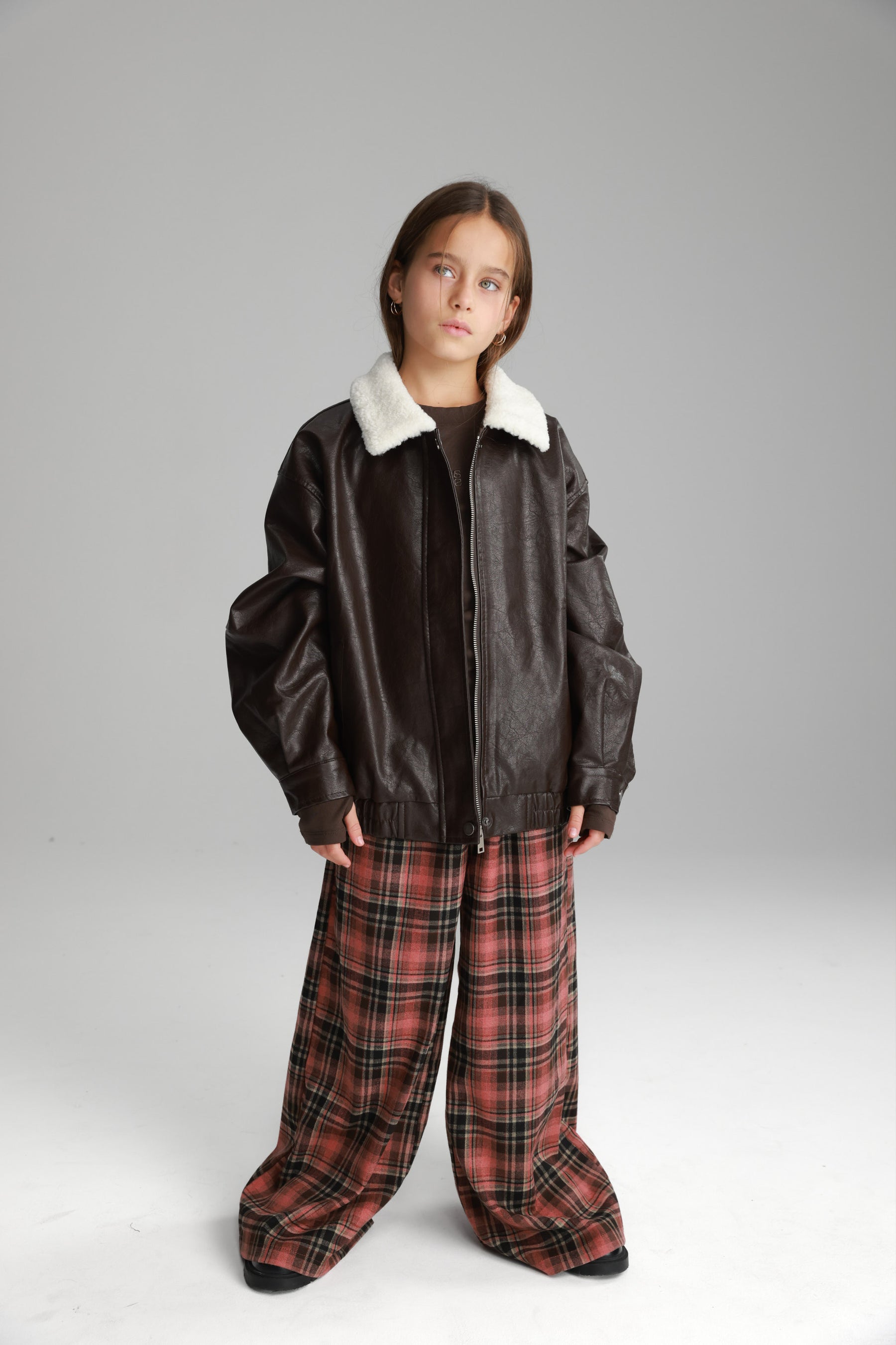 מכנסי נאלי משבצות אדום