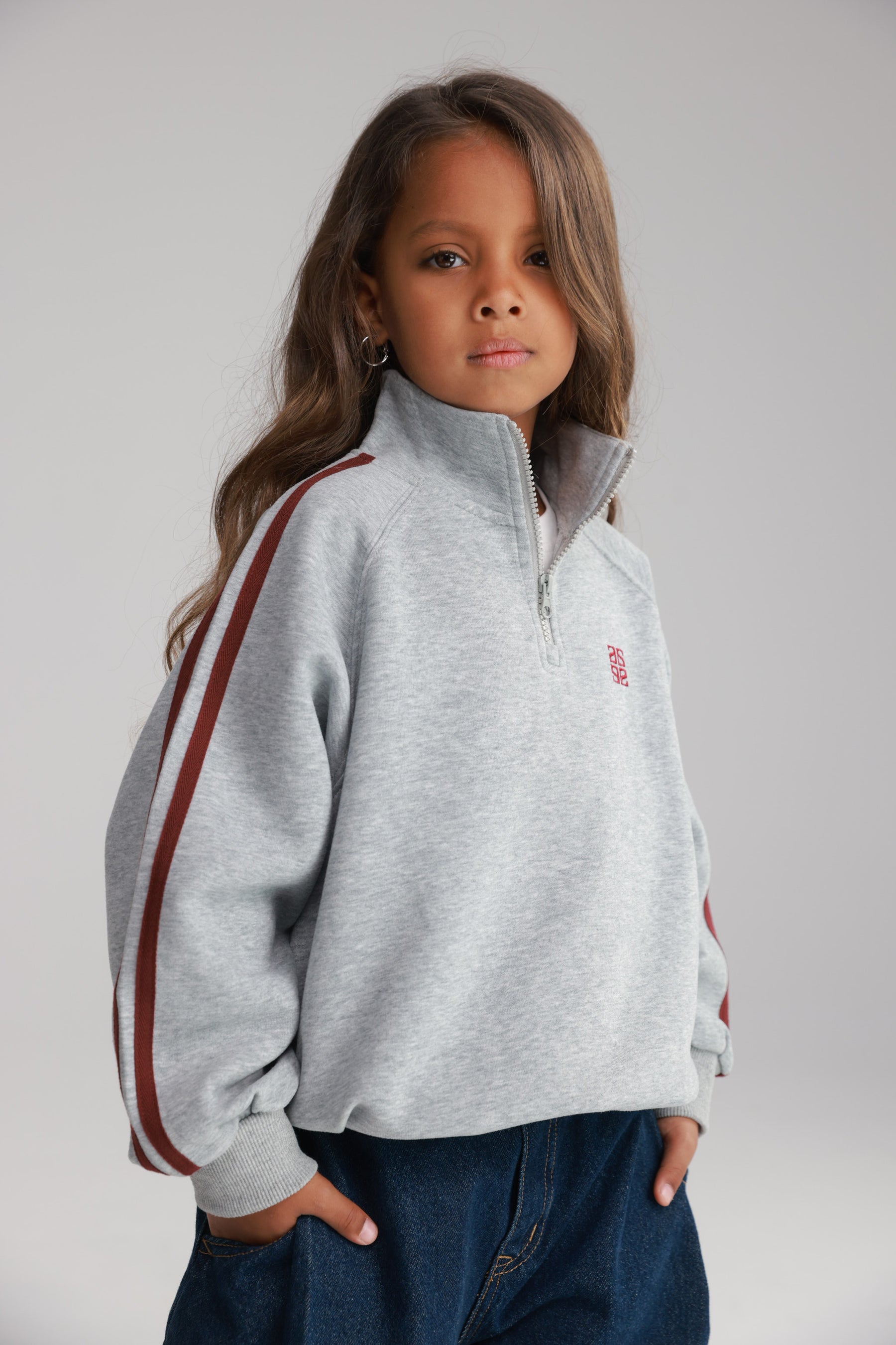 סוויטשירט נולי אפור