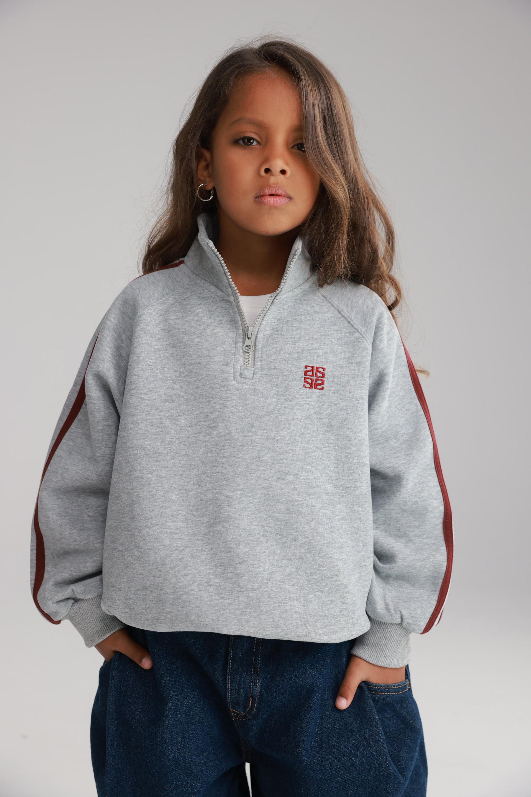 סוויטשירט נולי אפור