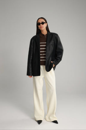 מכנסי ג'ולי שמנת