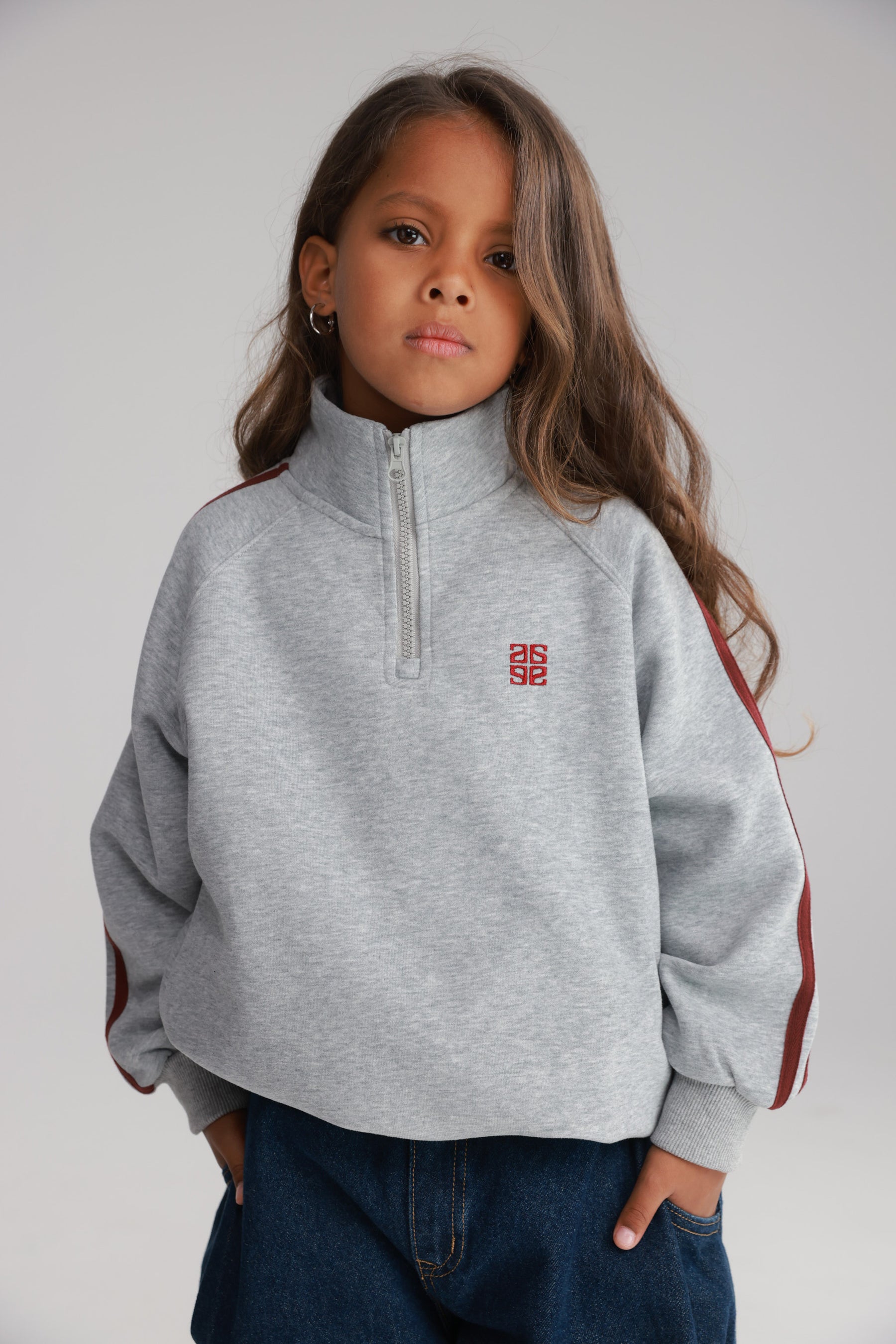 סוויטשירט נולי אפור