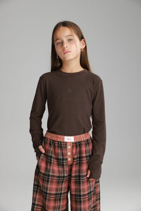 חולצת וויטני חומה