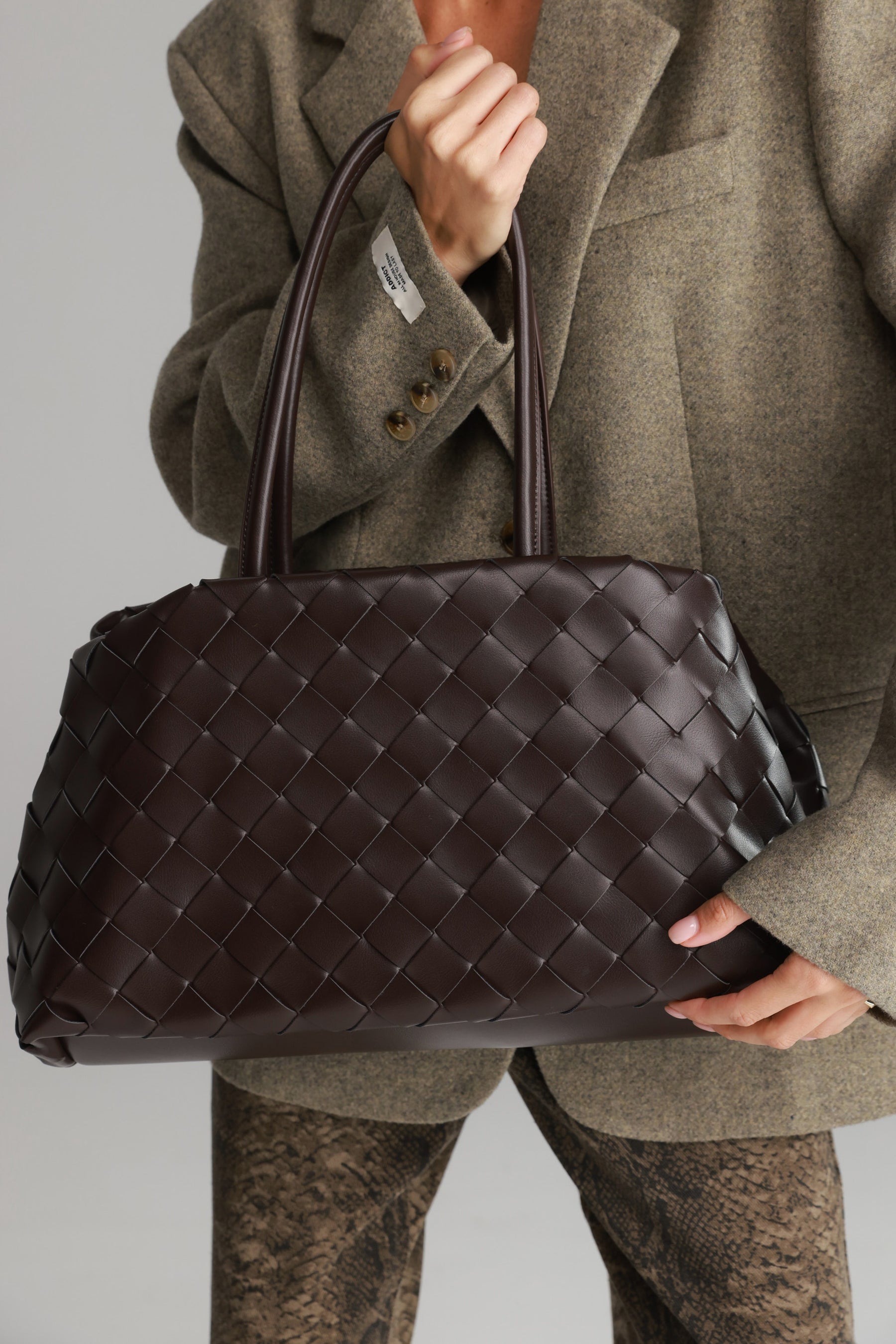 תיק מייסון חום כהה