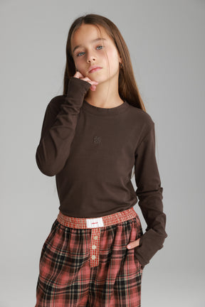 חולצת וויטני חומה