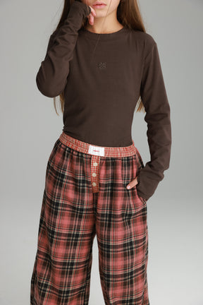 חולצת וויטני חומה