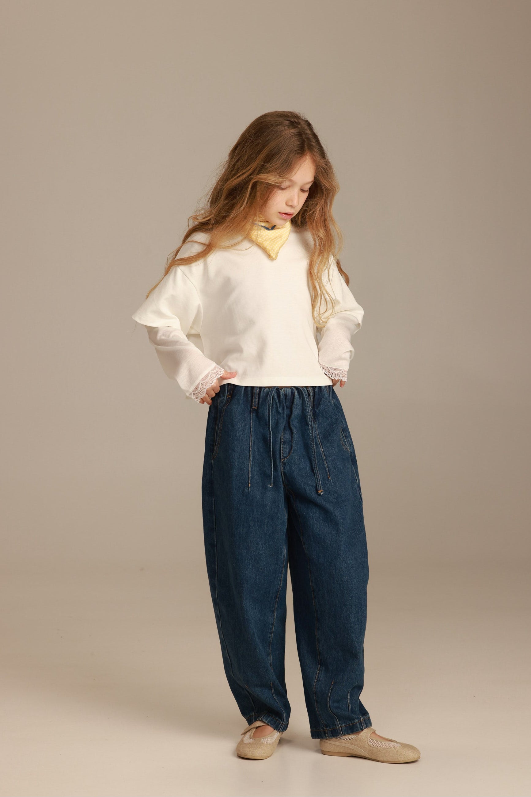 ג'ינס פאולינה כחול כהה