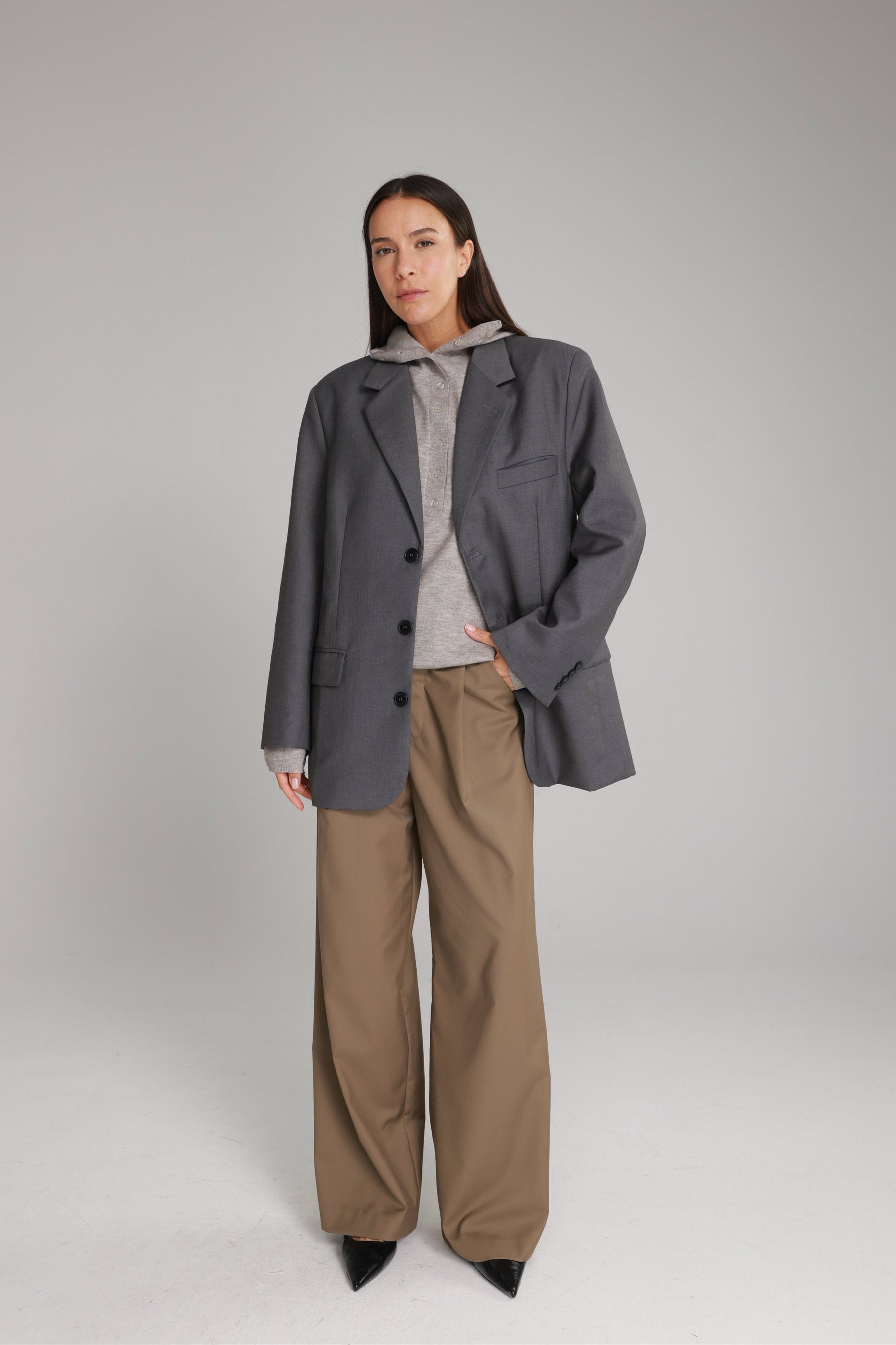 סוודר אירה בז'