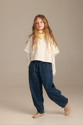 ג'ינס פאולינה כחול כהה