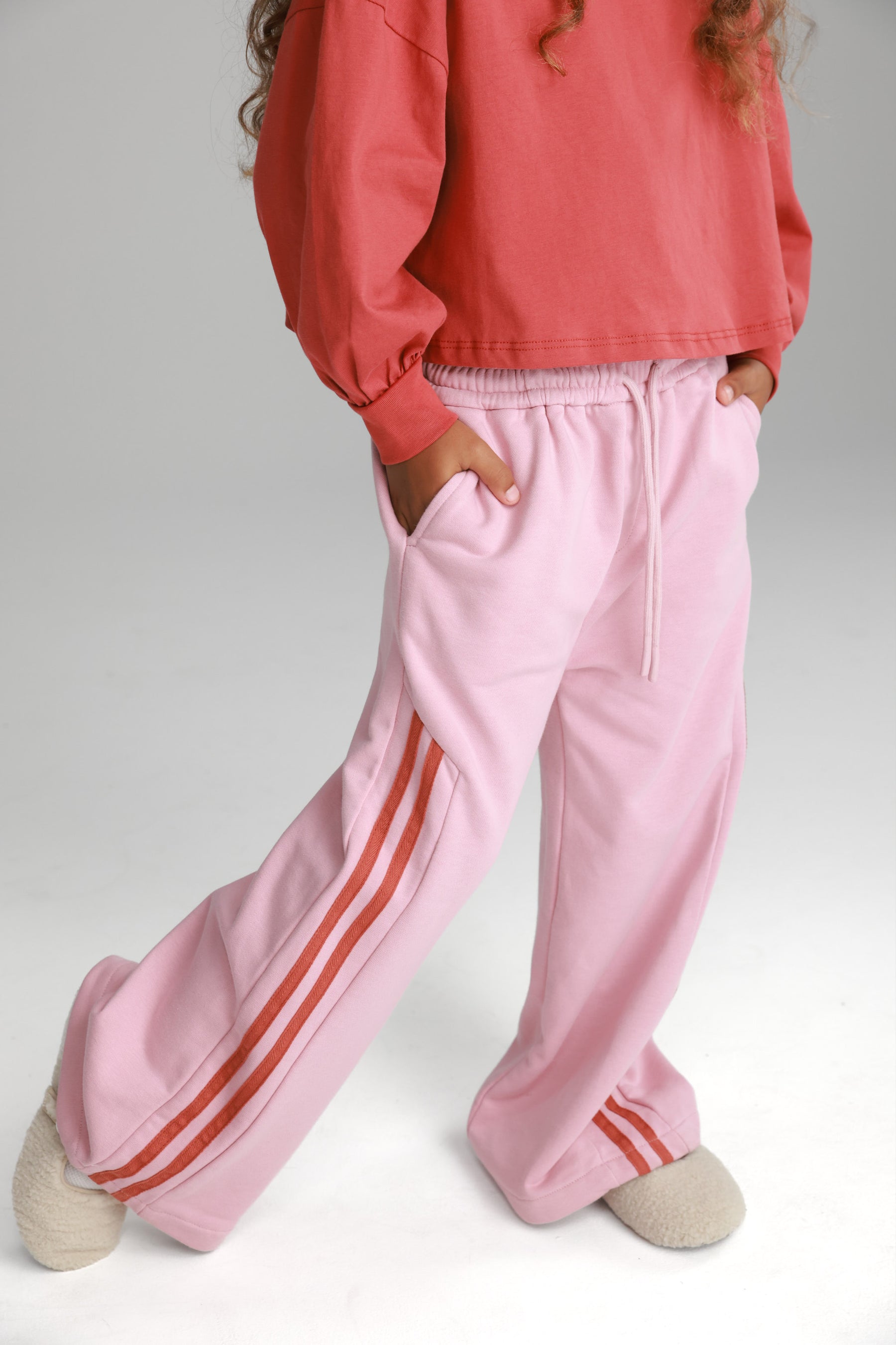 מכנסי ריבר ורודים