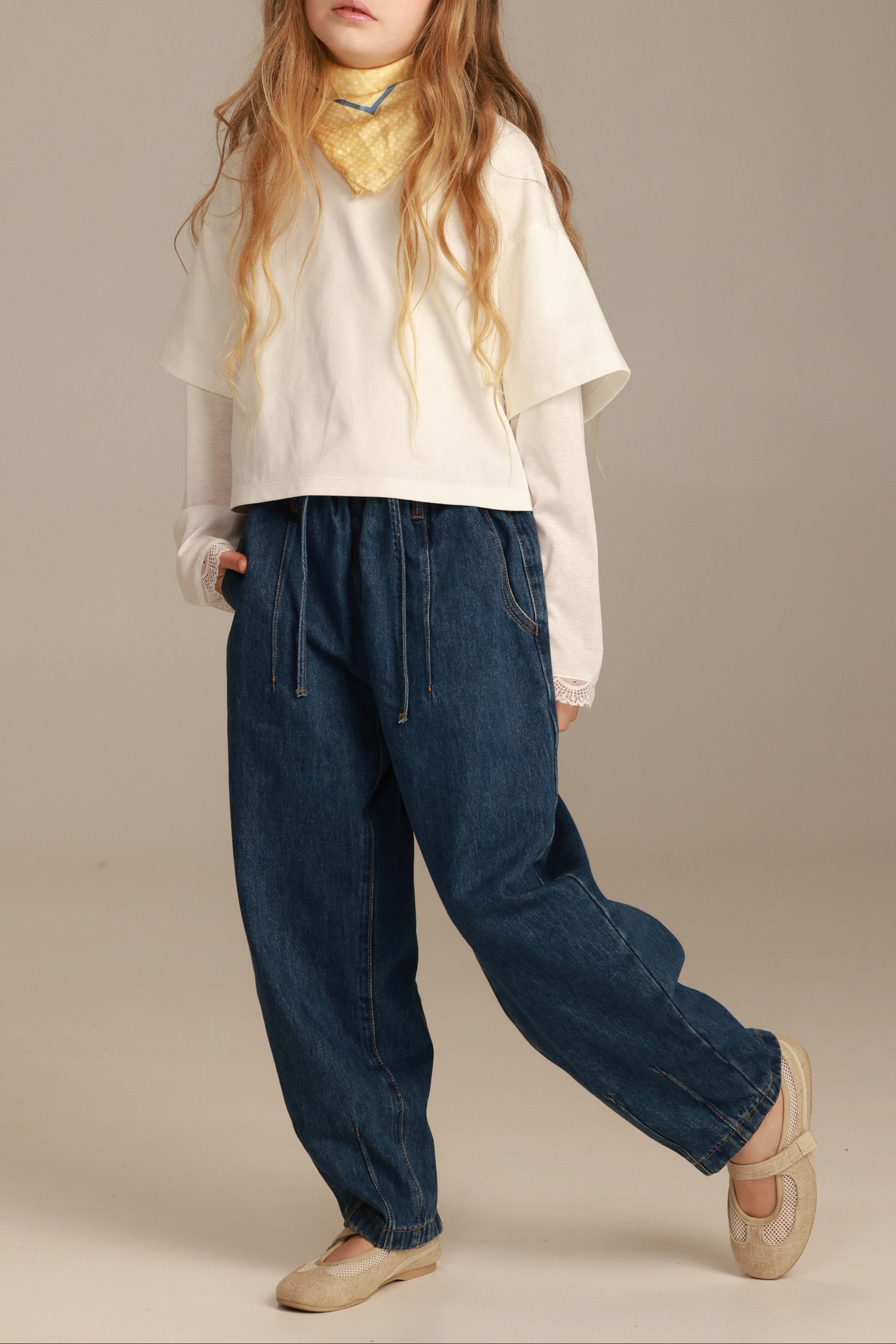 ג'ינס פאולינה כחול כהה