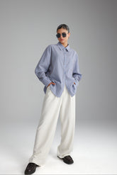 מכנסי ניקולאס לבנים