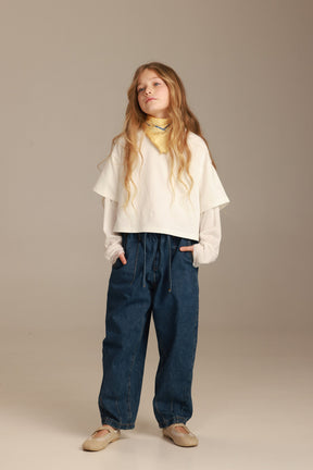 ג'ינס פאולינה כחול כהה