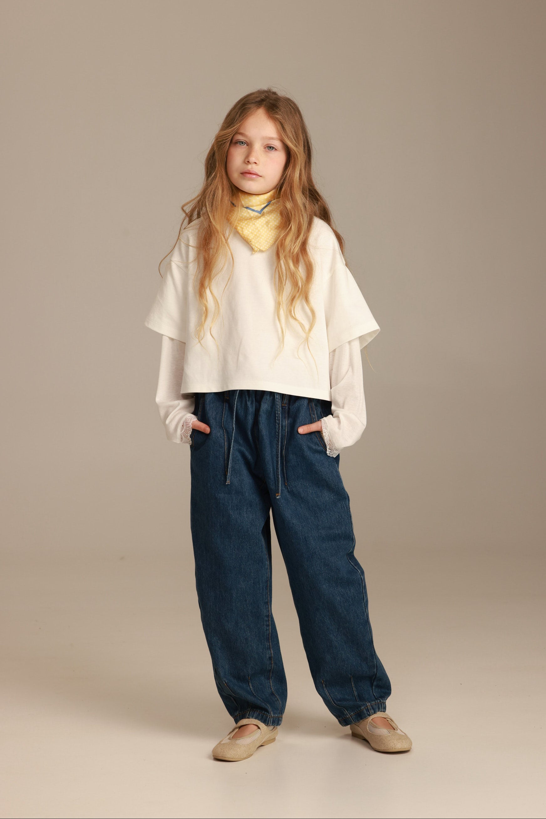 ג'ינס פאולינה כחול כהה