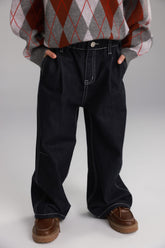 ג'ינס קוניל כחול כהה