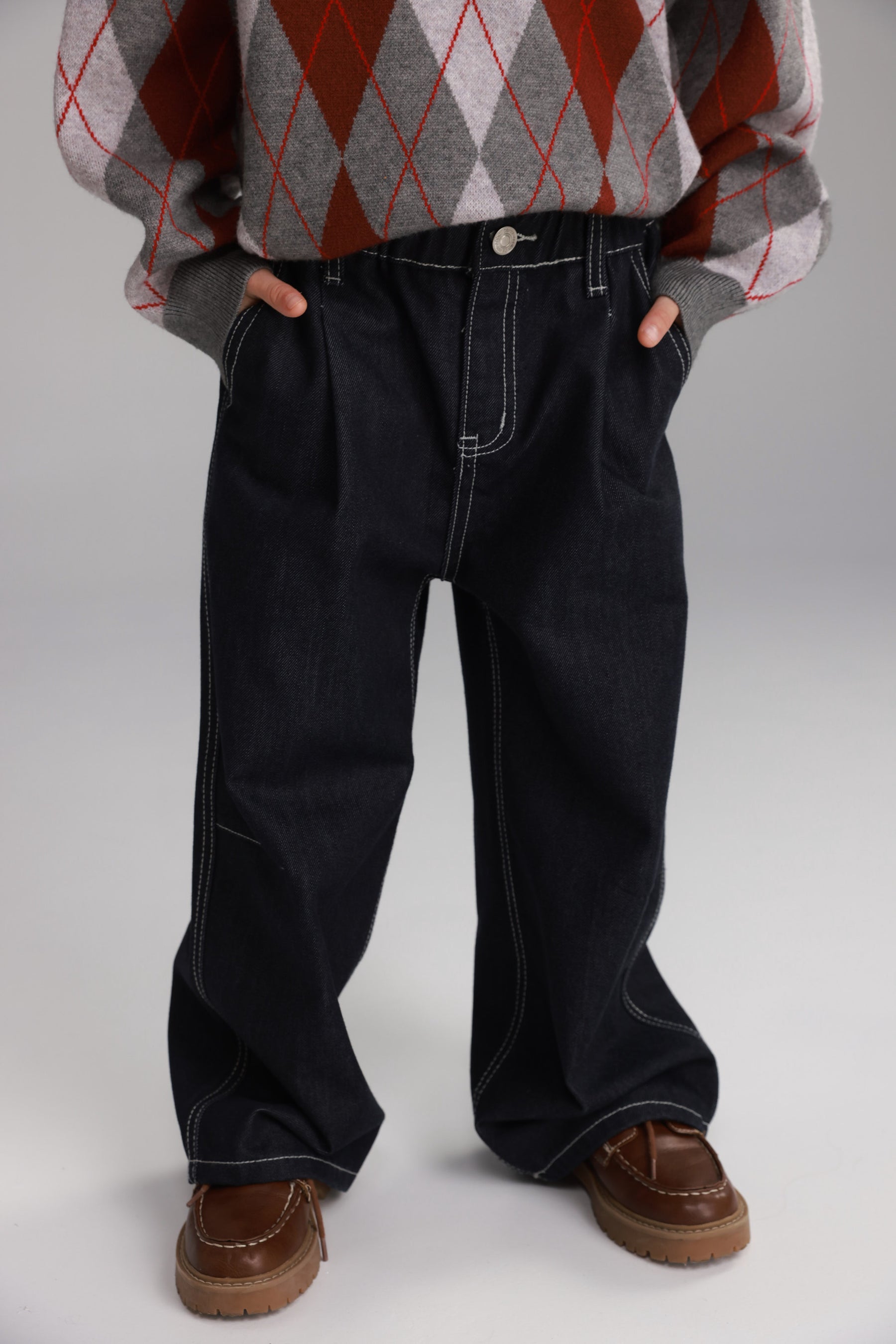 ג'ינס קוניל כחול כהה