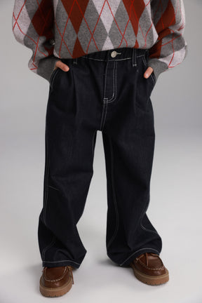 ג'ינס קוניל כחול כהה