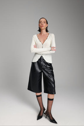 חולצת אריקה שמנת