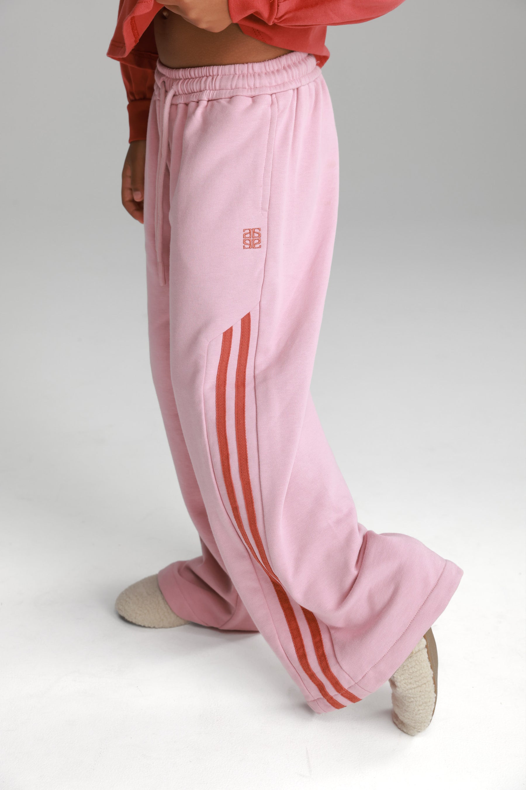 מכנסי ריבר ורודים