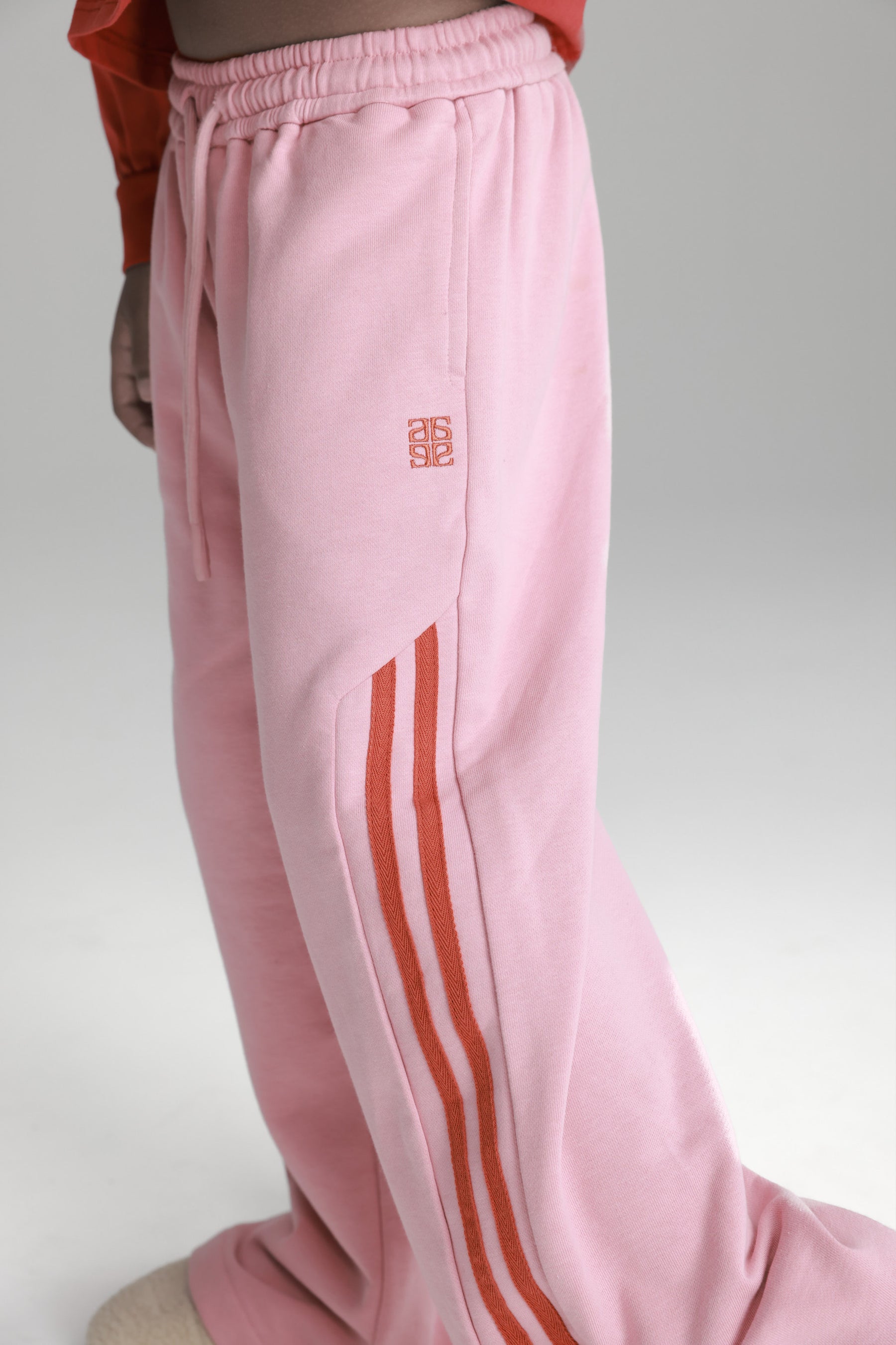 מכנסי ריבר ורודים