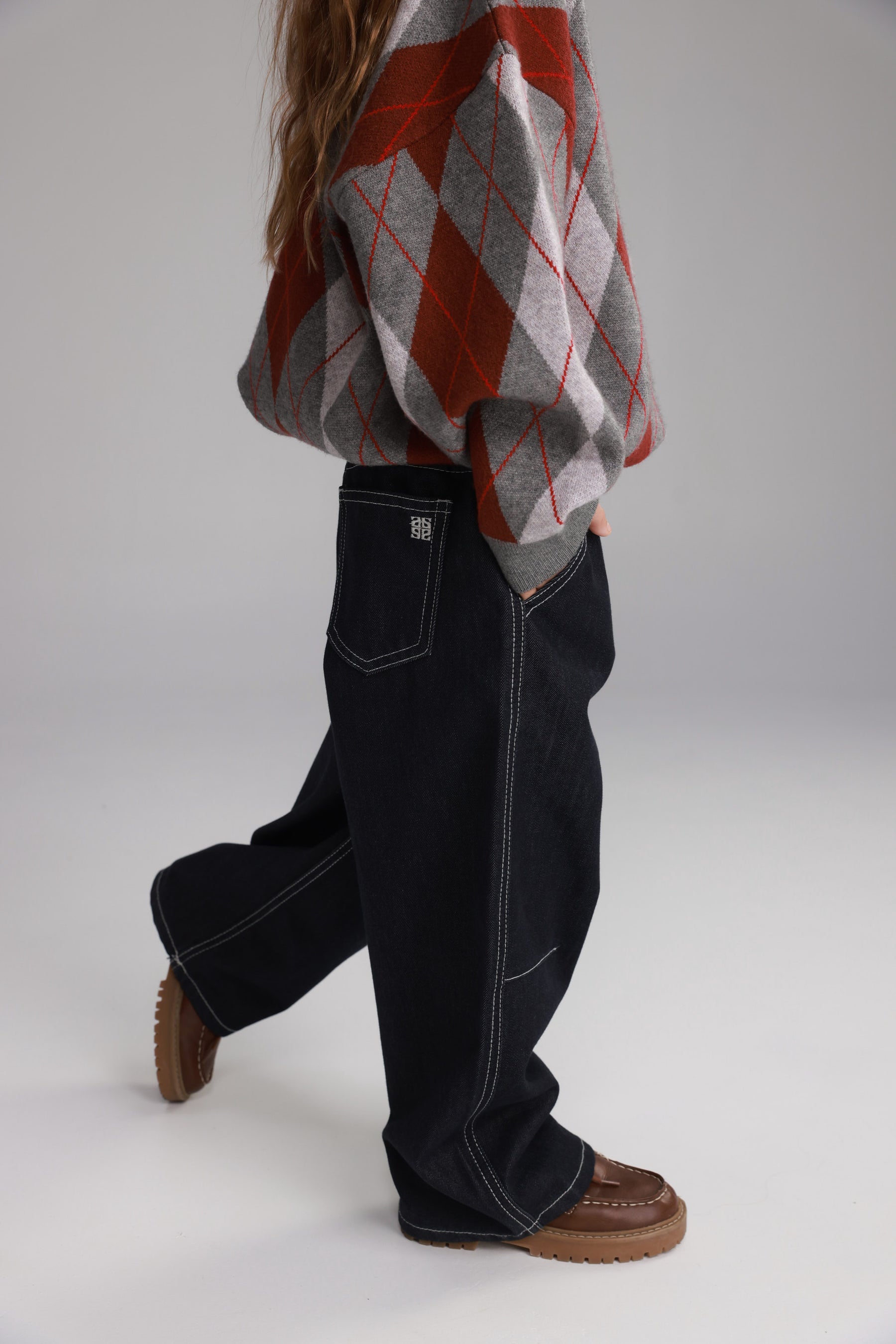 ג'ינס קוניל כחול כהה