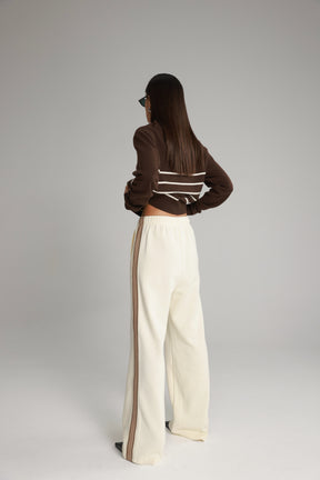 מכנסי ג'ולי שמנת