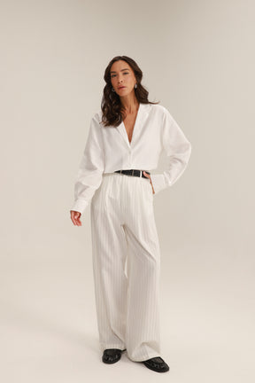 מכנסי זואי לבנים