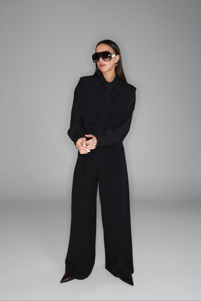 מכנסי מרגי שחורים