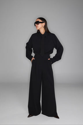 מכנסי מרגי שחורים